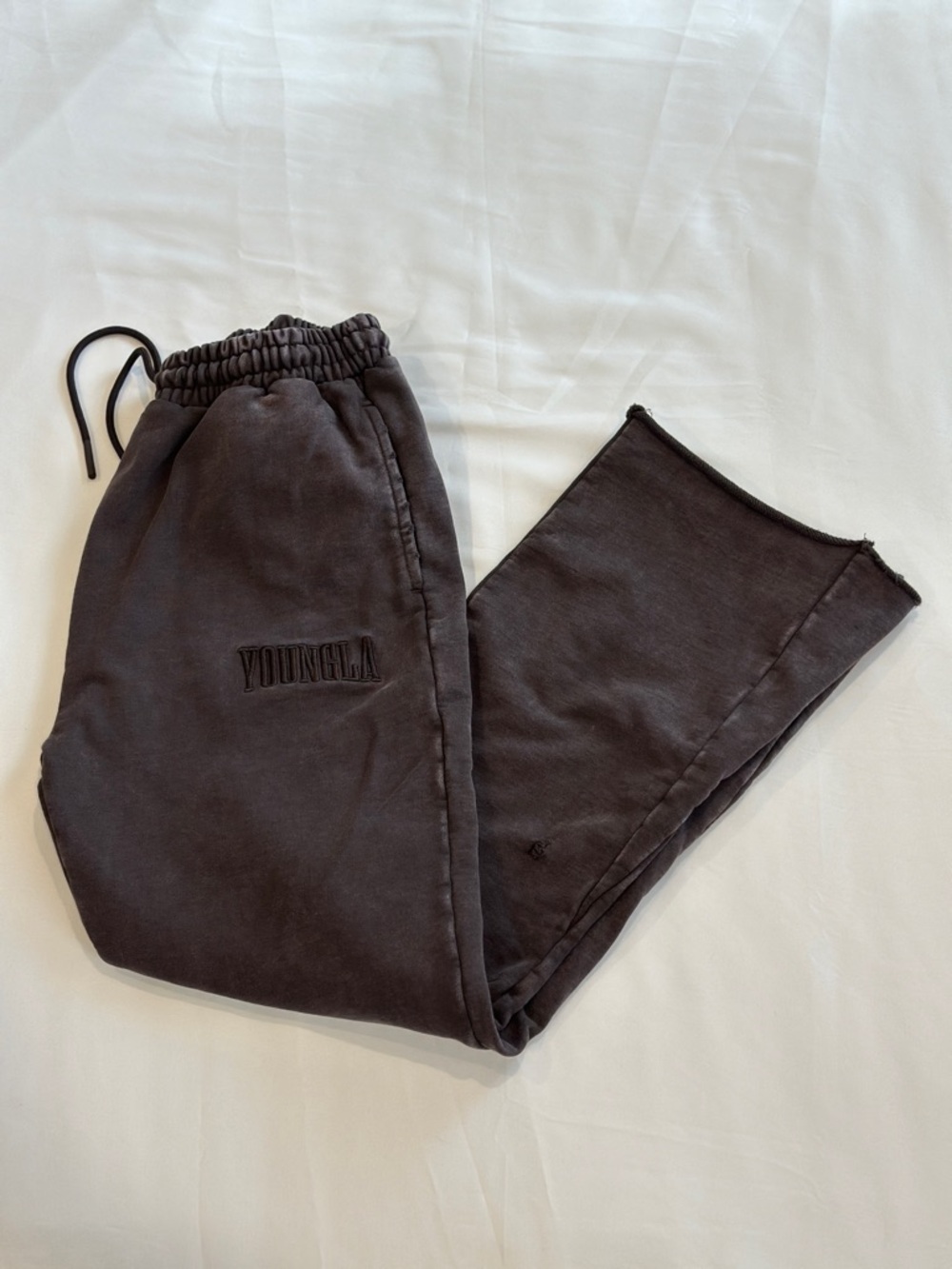 YoungLA Men's Brown Jogger Sweatpants